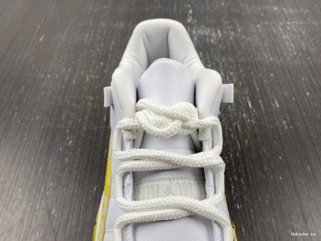 Cheap TB Jordan Air Yellow 11 WMNS Snakeskin AH7860-107 Low 0629